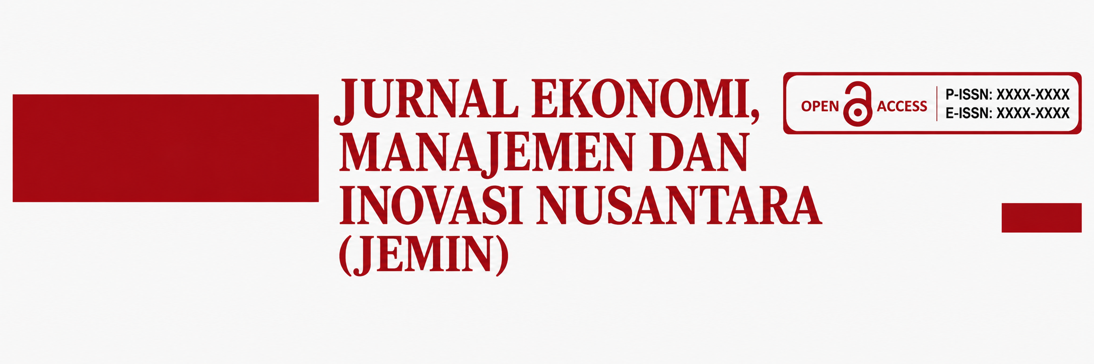 Jurnal Ekonomi, Manajemen dan Inovasi Nusantara (JEMIN) 